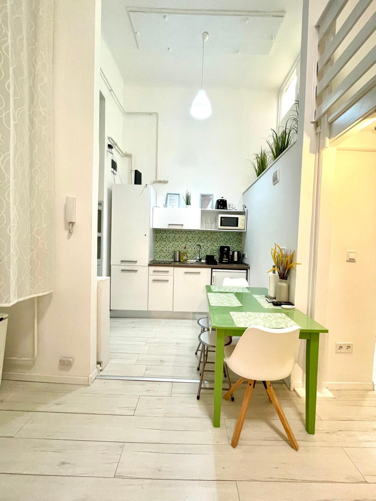 בודפשט Teresian Apartment Near The Andrassy Street Free Air Conditioner Free Coffee מראה חיצוני תמונה